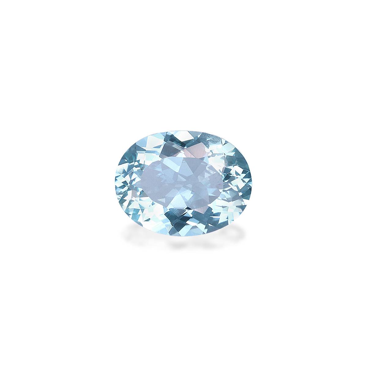 ice blue aquamarine, 1.9ct oval cut — main view