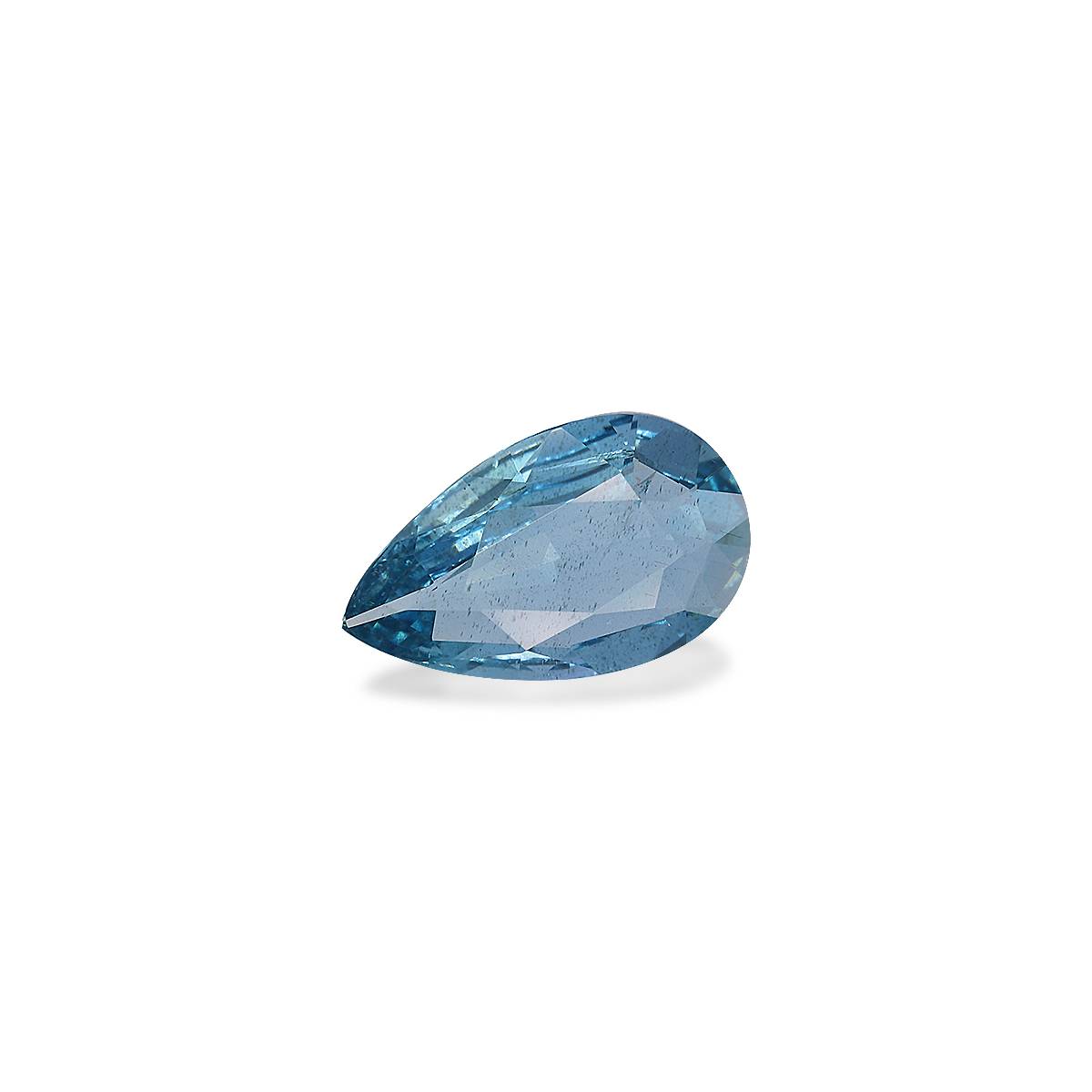 Santa Maria blue aquamarine, 1.89ct pear cut — view 3