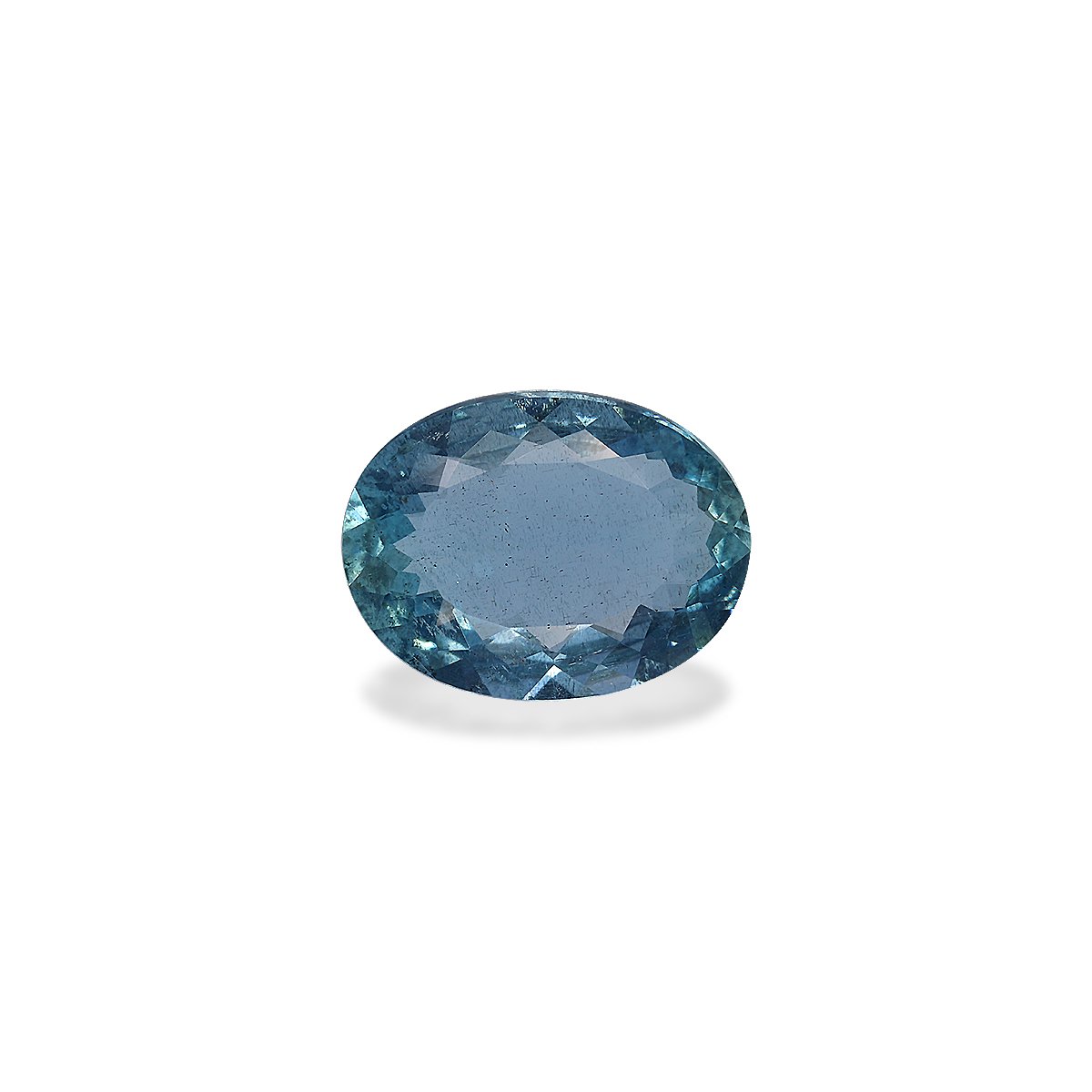 Santa Maria blue aquamarine, 3.79ct oval cut — main view