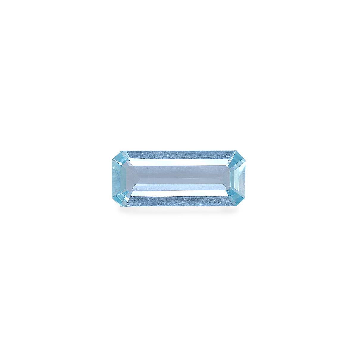 baby blue aquamarine, 5.08ct rectangular cut — main view