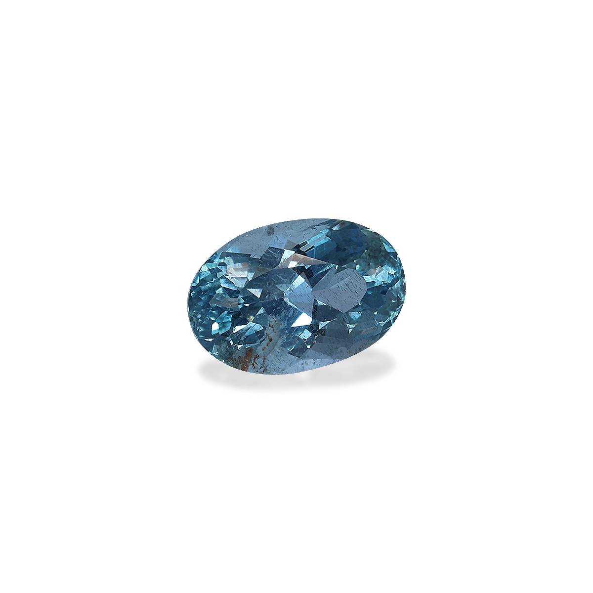 Santa Maria blue aquamarine, 2.1ct oval cut — view 3