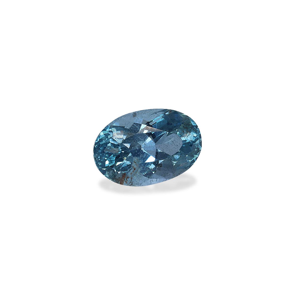 Santa Maria blue aquamarine, 2.1ct oval cut — view 3