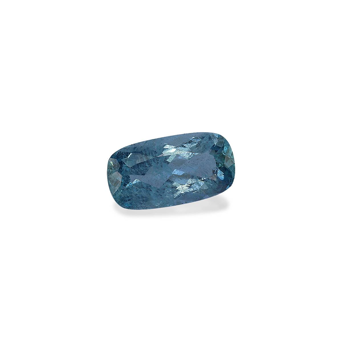 Santa Maria blue aquamarine, 3.26ct cushion cut — view 3