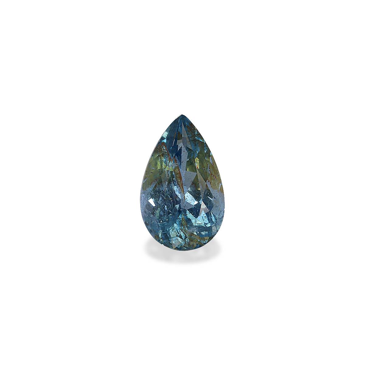 Santa Maria blue aquamarine, 1.86ct pear cut — main view