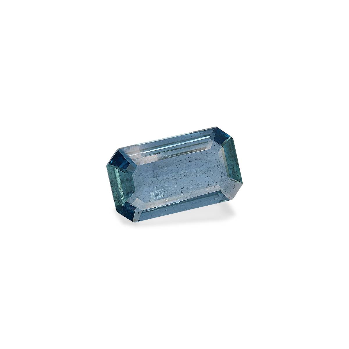 Santa Maria blue aquamarine, 3.18ct rectangular cut — view 3