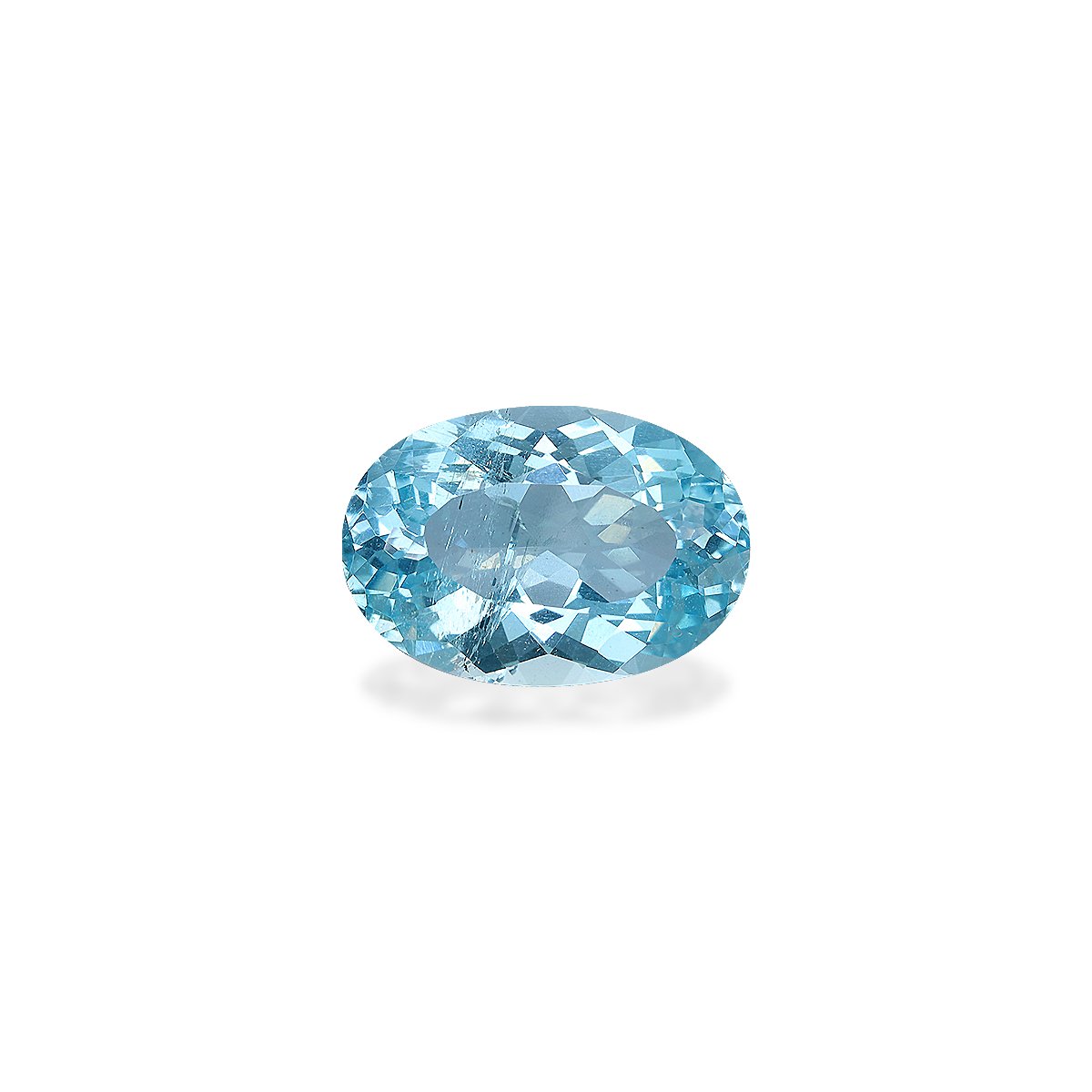 Santa Maria blue aquamarine, 4.23ct oval cut — main view