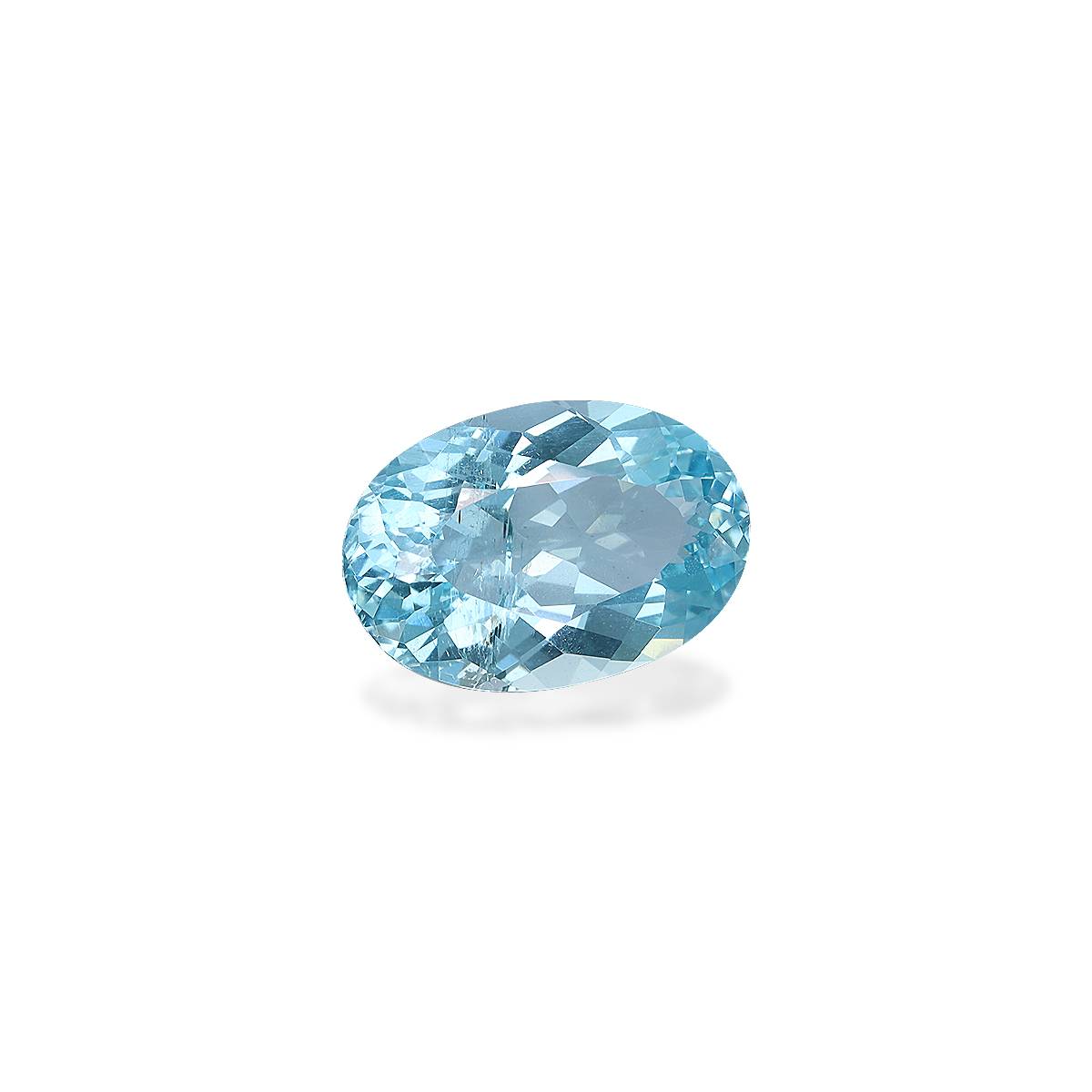 Santa Maria blue aquamarine, 4.23ct oval cut — view 3