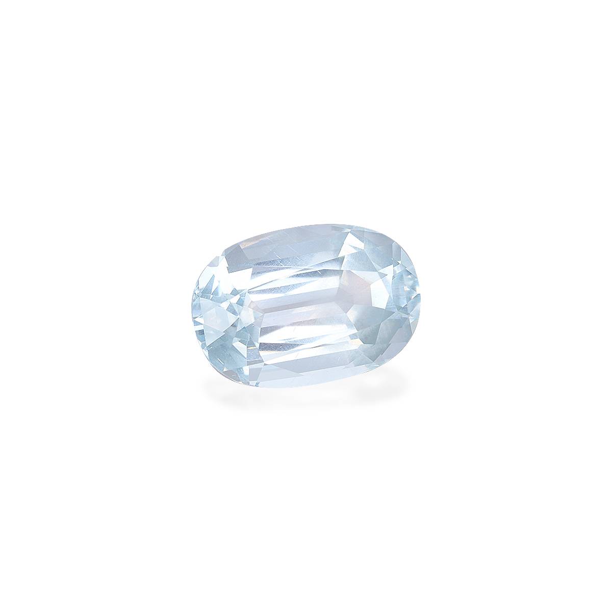 baby blue aquamarine, 5.91ct oval cut — view 3