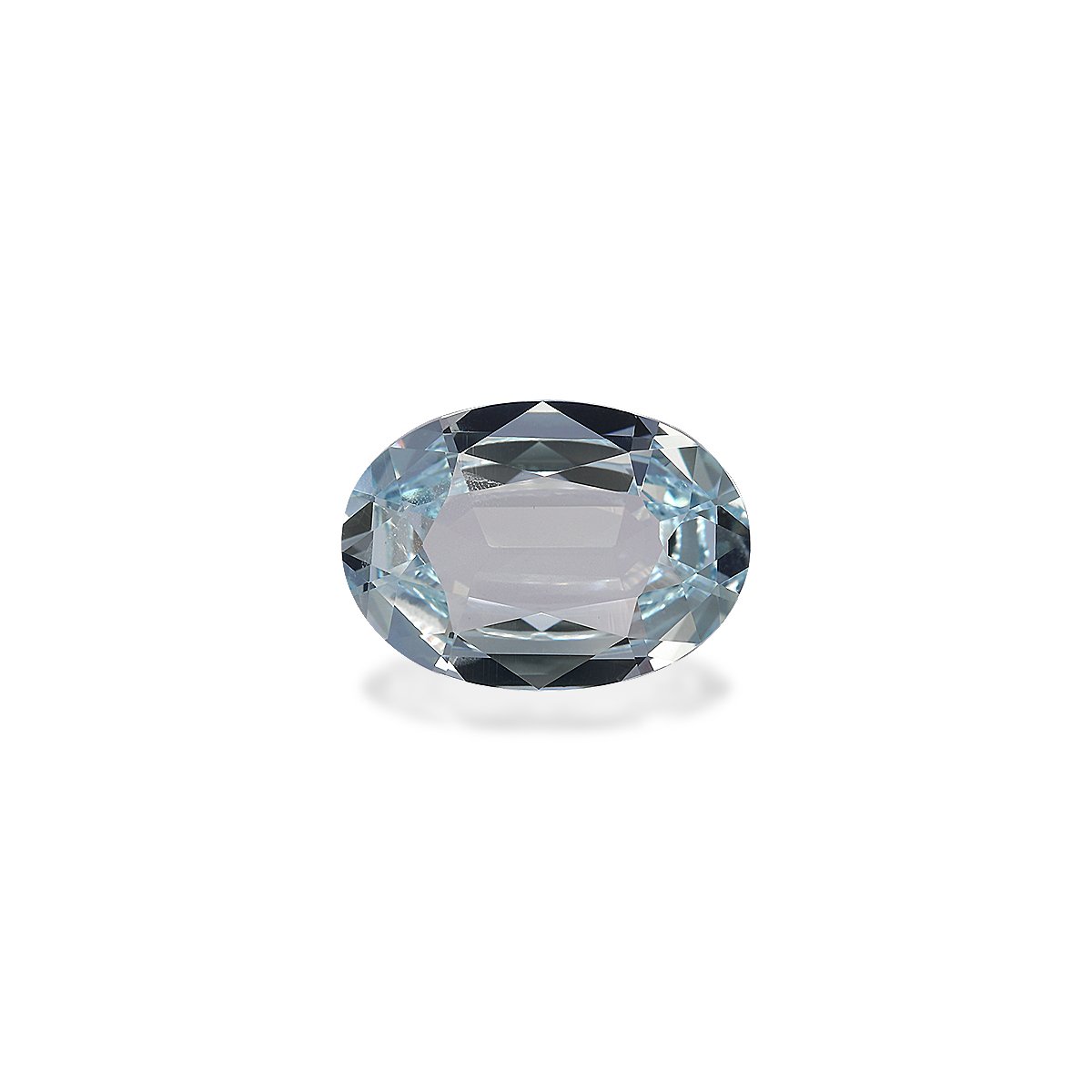 sky blue aquamarine, 5.16ct oval cut — main view
