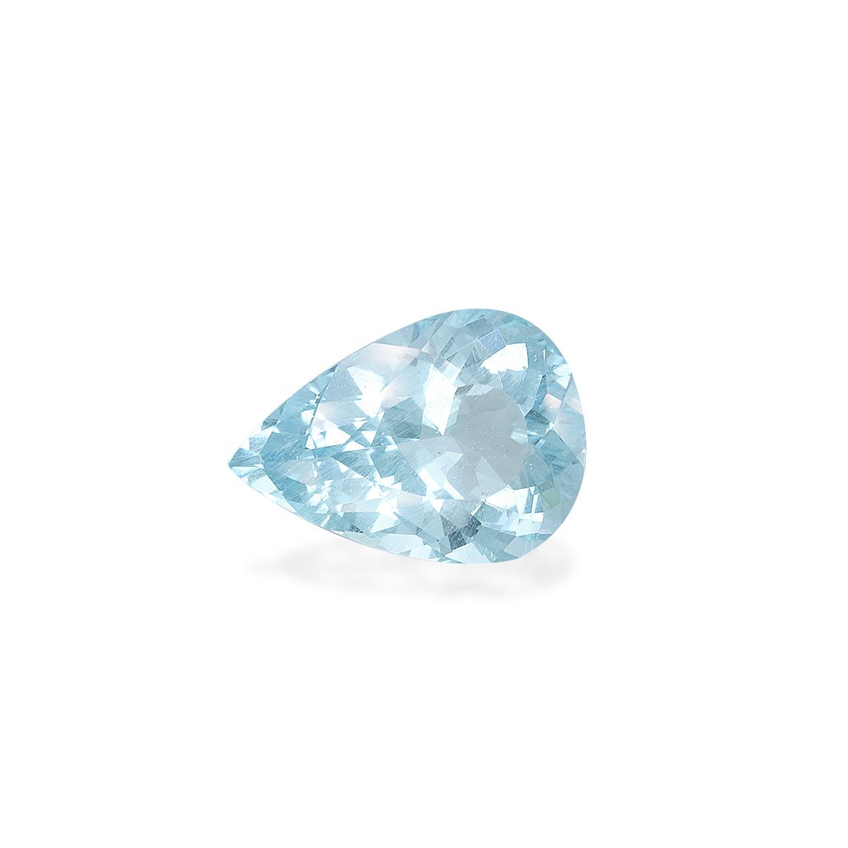 arctic blue aquamarine, 24.29ct pear cut — view 3