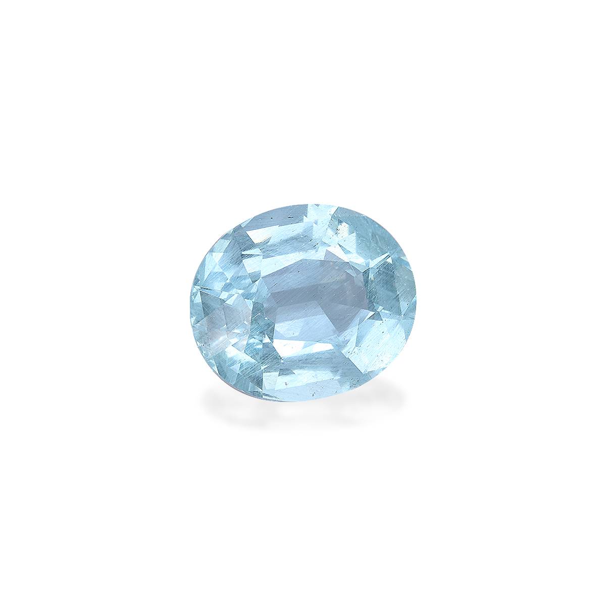 baby blue aquamarine, 16.2ct oval cut — view 3