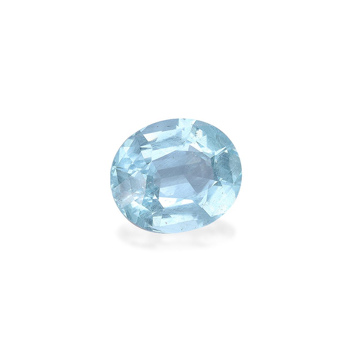 baby blue aquamarine, 16.2ct oval cut — view 3