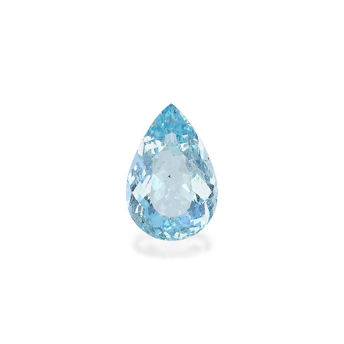 Santa Maria blue aquamarine, 11.13ct pear cut — main view