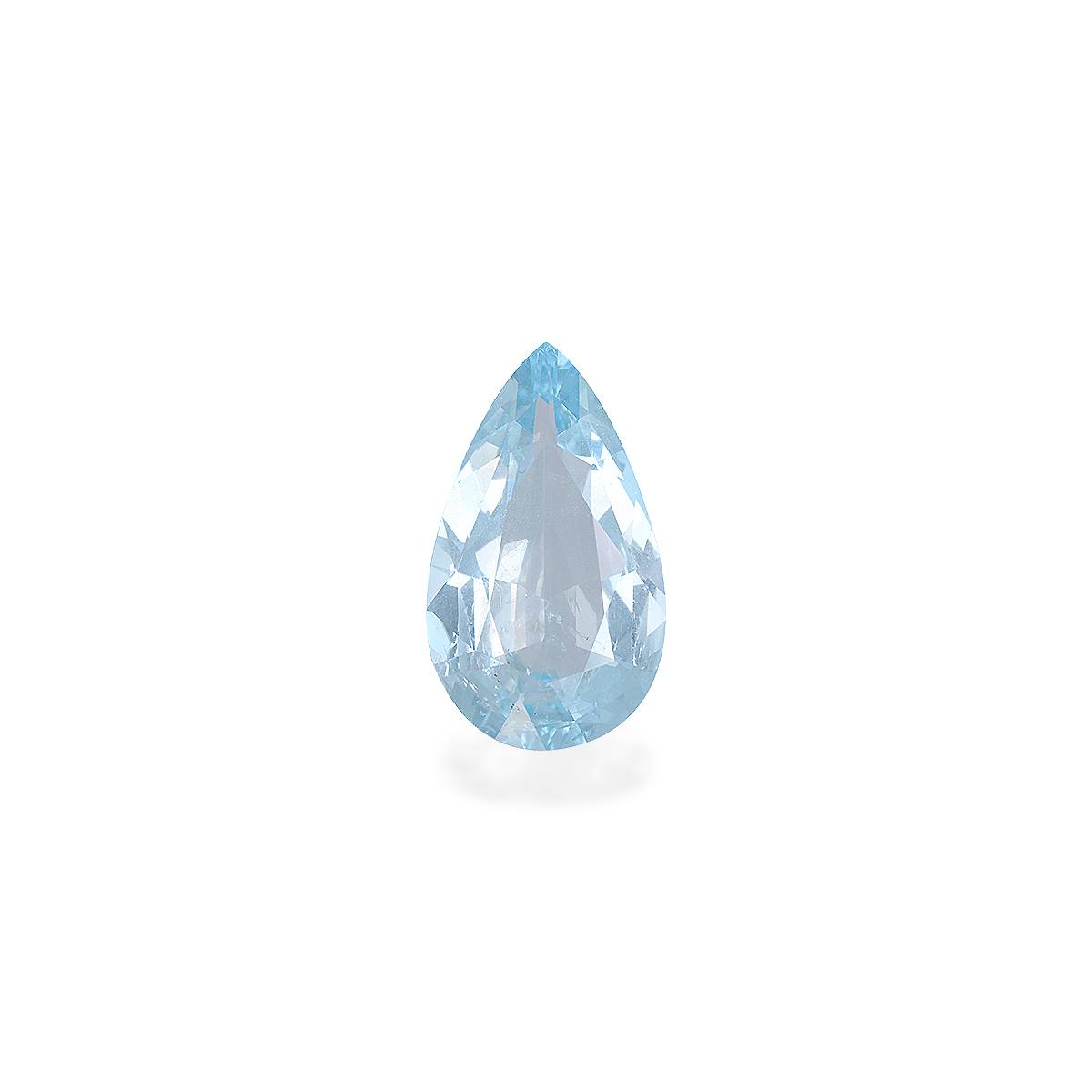 baby blue aquamarine, 6.96ct pear cut — main view