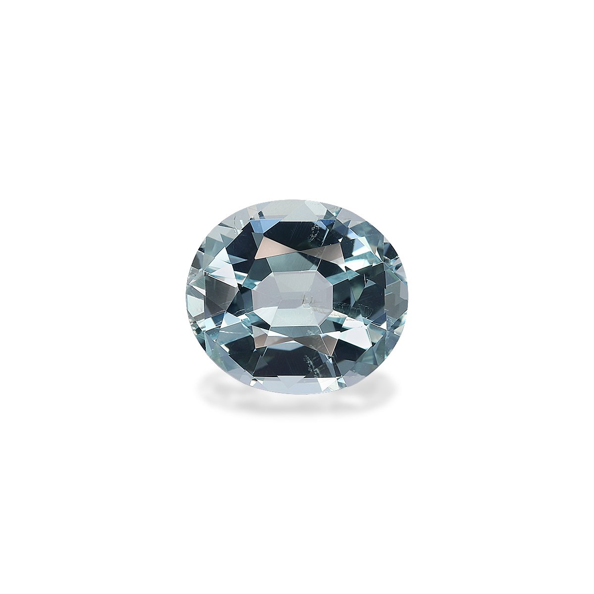 sky blue aquamarine, 5.32ct oval cut — main view