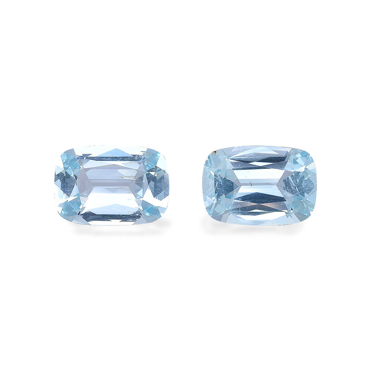 Baby Blue Aquamarine 8.82ct Pair