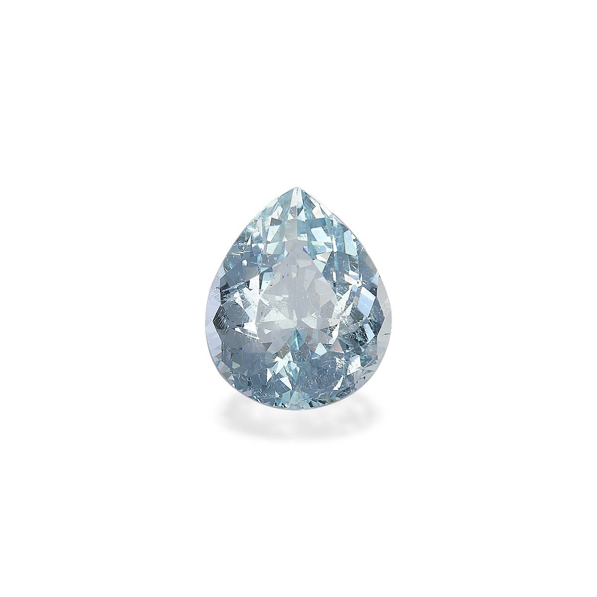 sky blue aquamarine, 5.89ct pear cut — main view