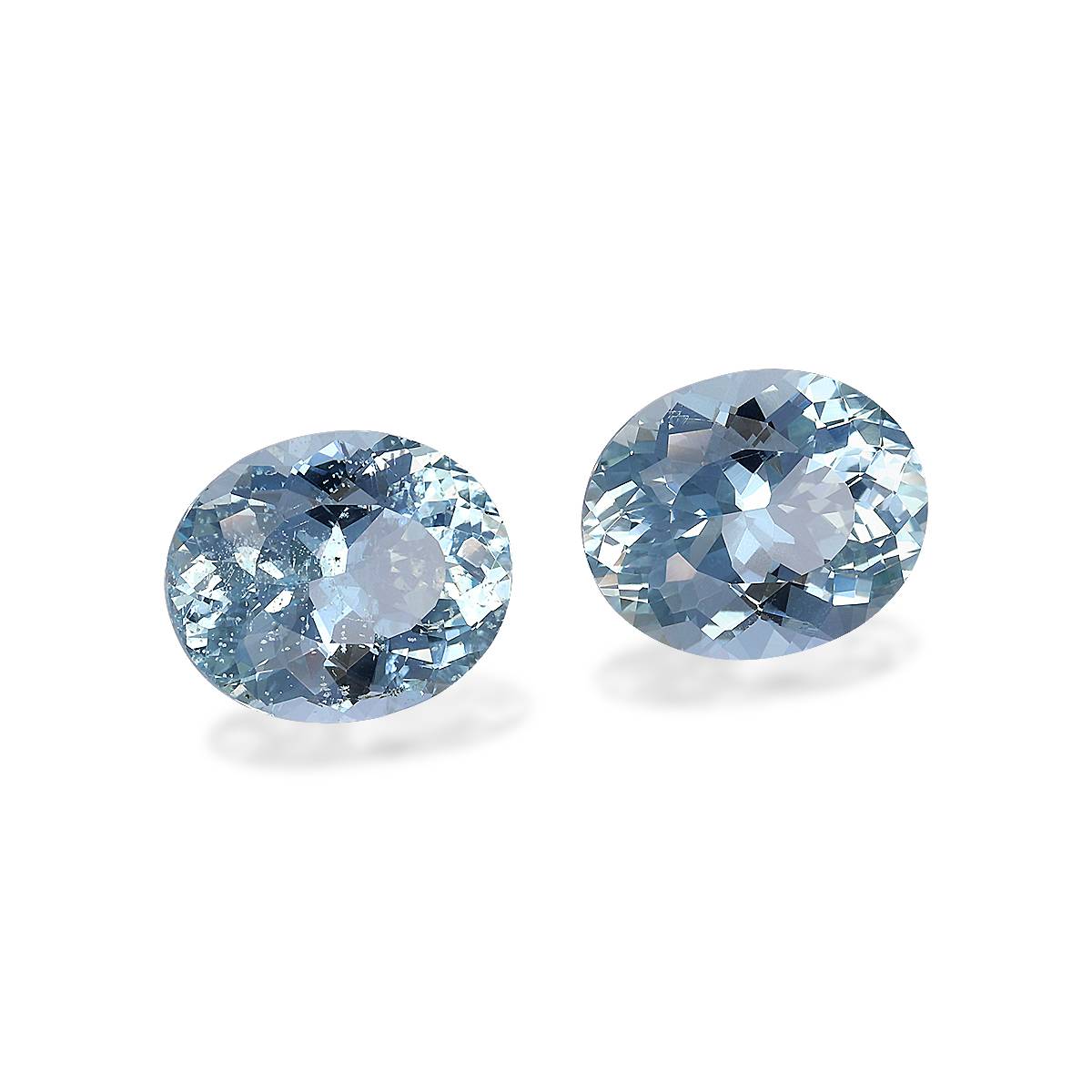 baby blue aquamarine, 7.48ct cushion cut — view 3