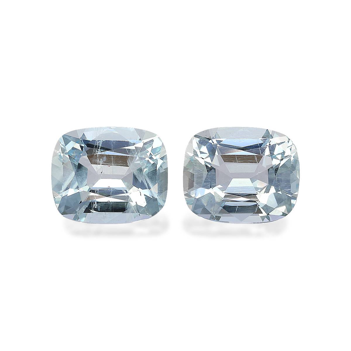 baby blue aquamarine, 8.63ct cushion cut — main view