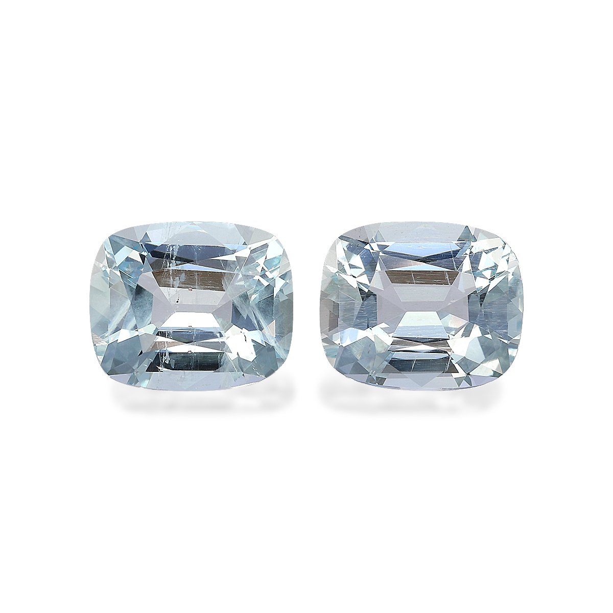 baby blue aquamarine, 8.63ct cushion cut — main view