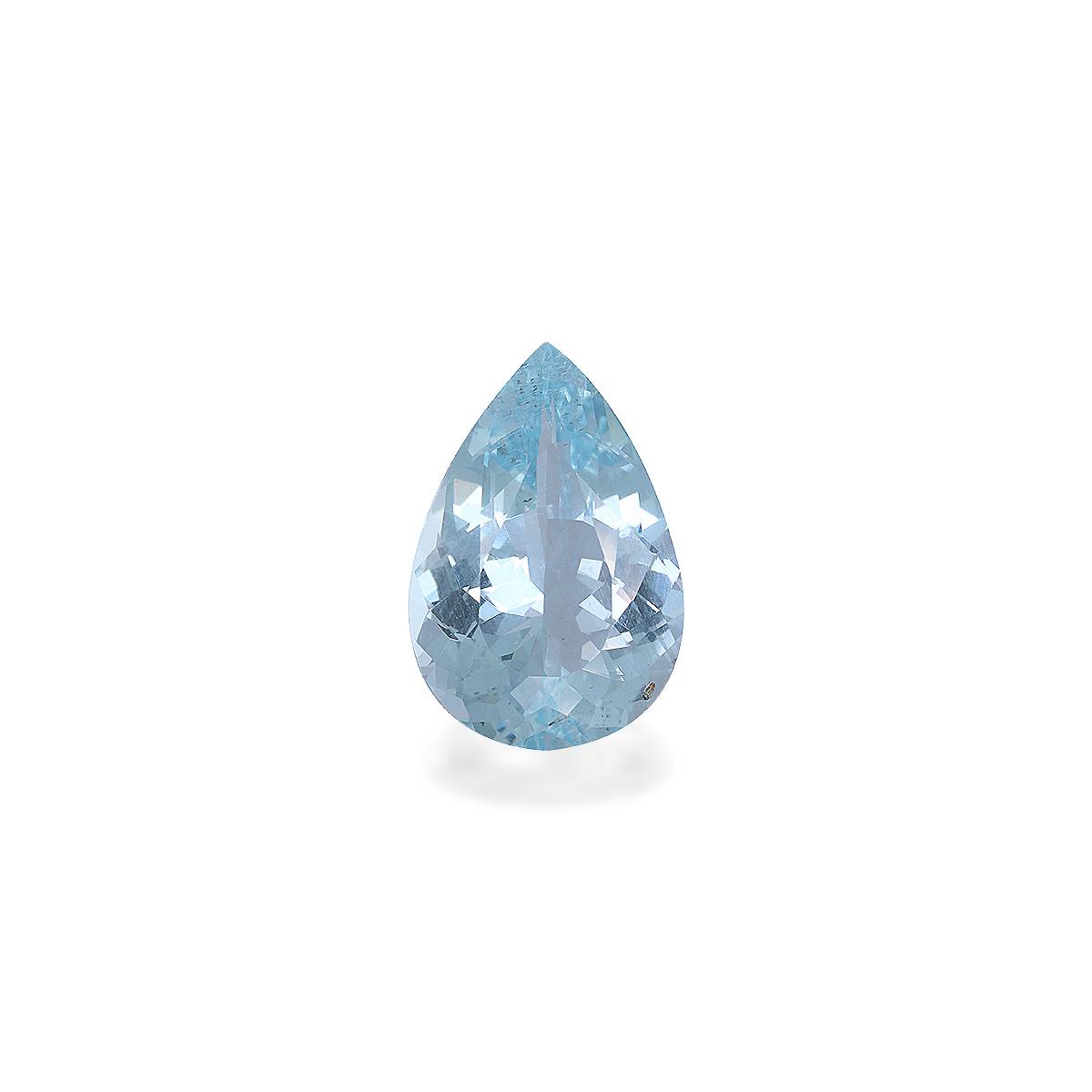 baby blue aquamarine, 14.89ct pear cut — main view