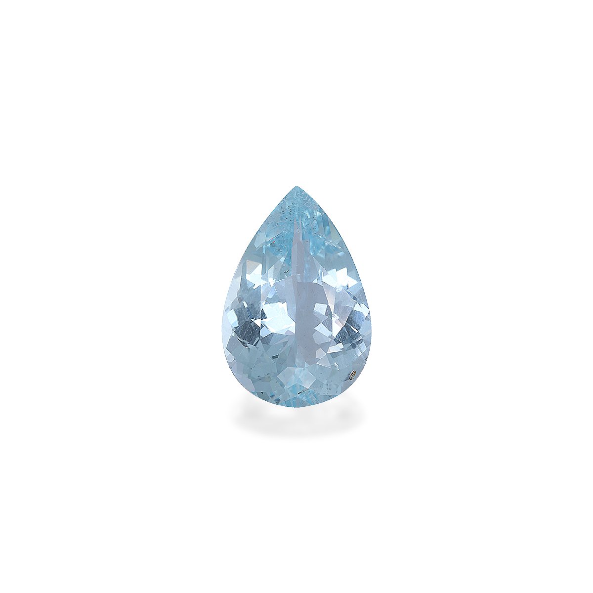 baby blue aquamarine, 14.89ct pear cut — main view