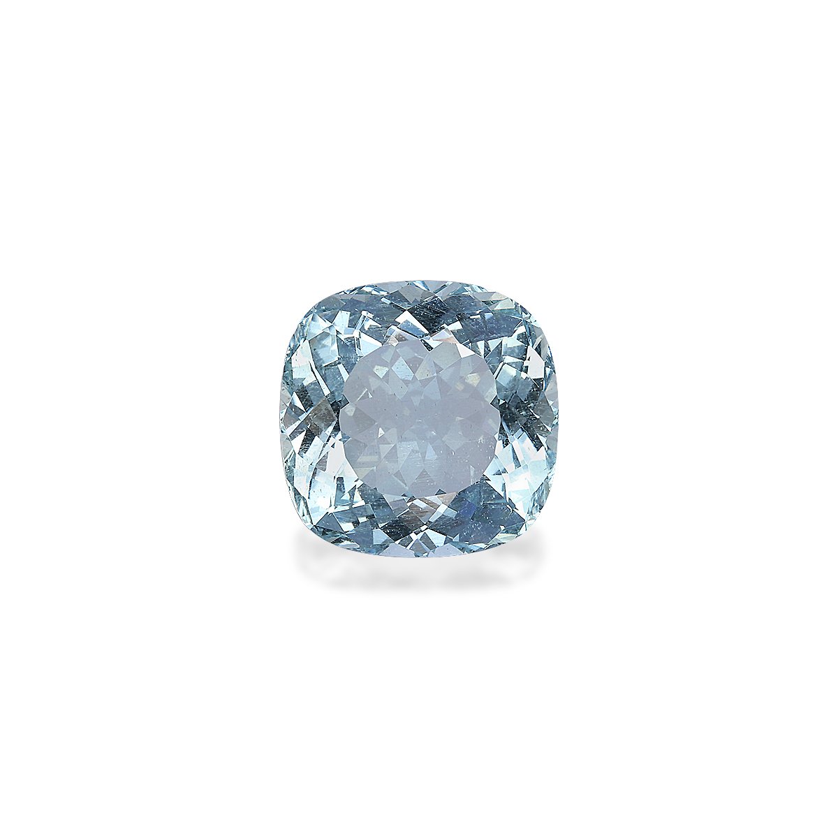 baby blue aquamarine, 13.3ct cushion cut — main view