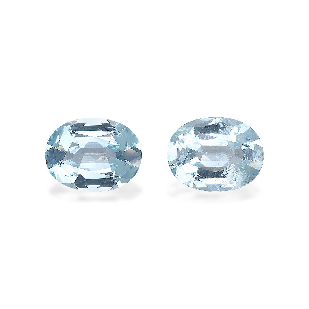 Baby Blue Aquamarine 13.38ct Pair