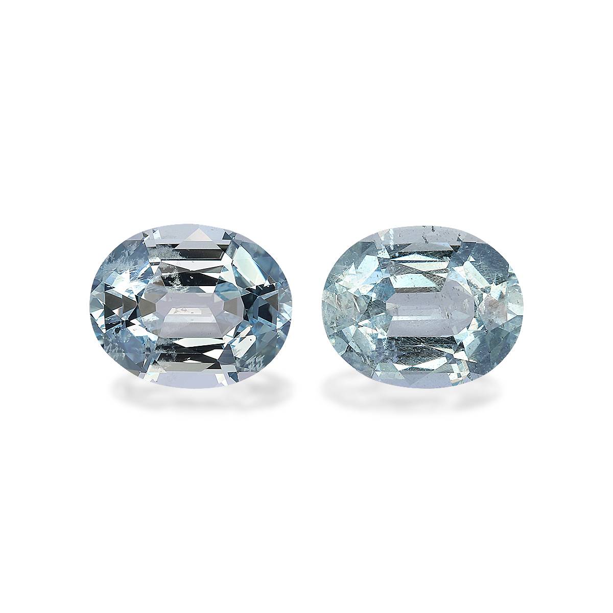 Baby Blue Aquamarine 14.23ct Pair