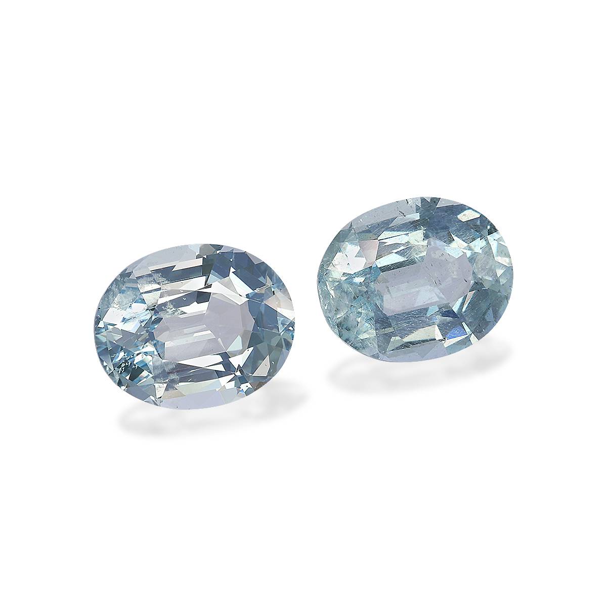 baby blue aquamarine, 14.23ct oval cut — view 3