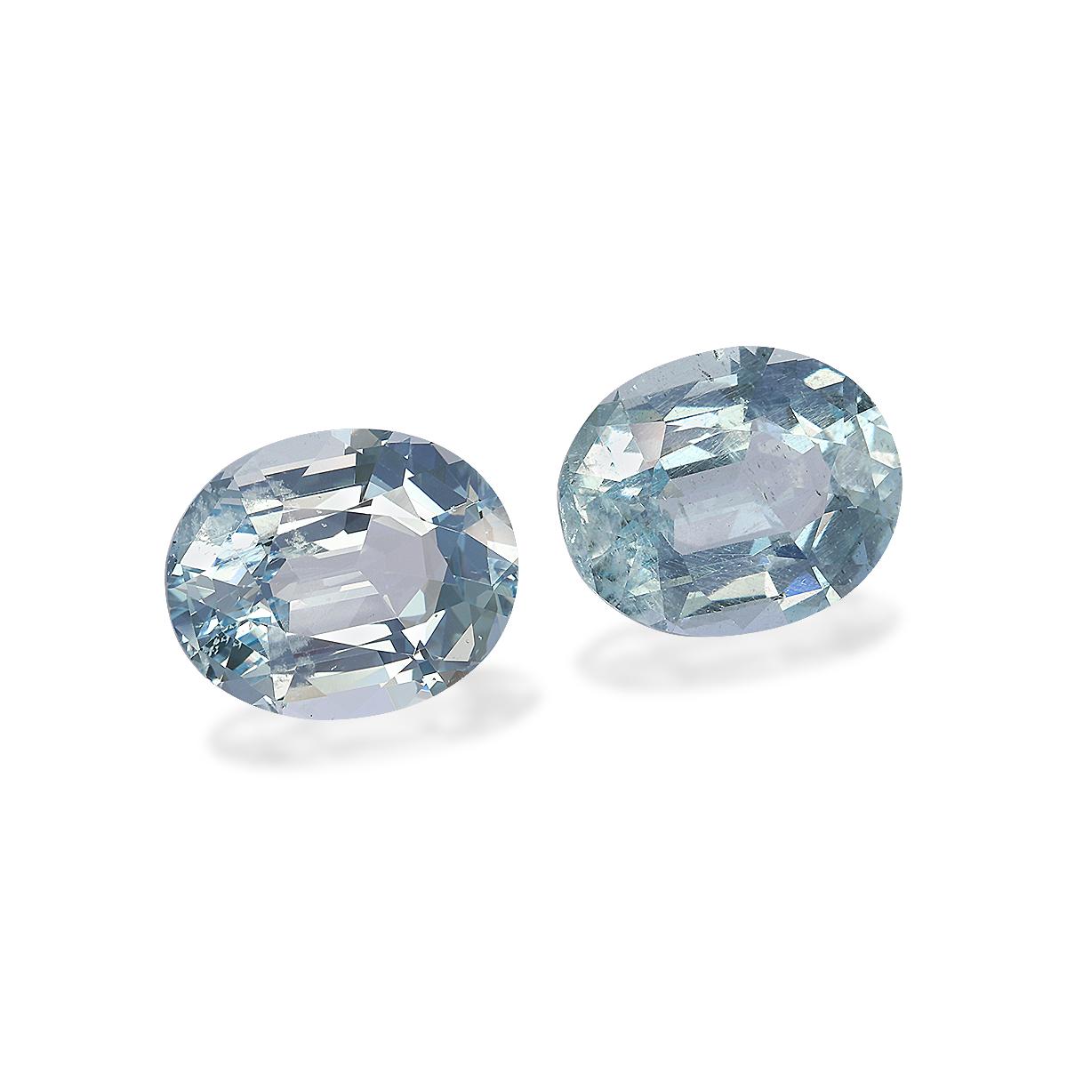 baby blue aquamarine, 14.23ct oval cut — view 3