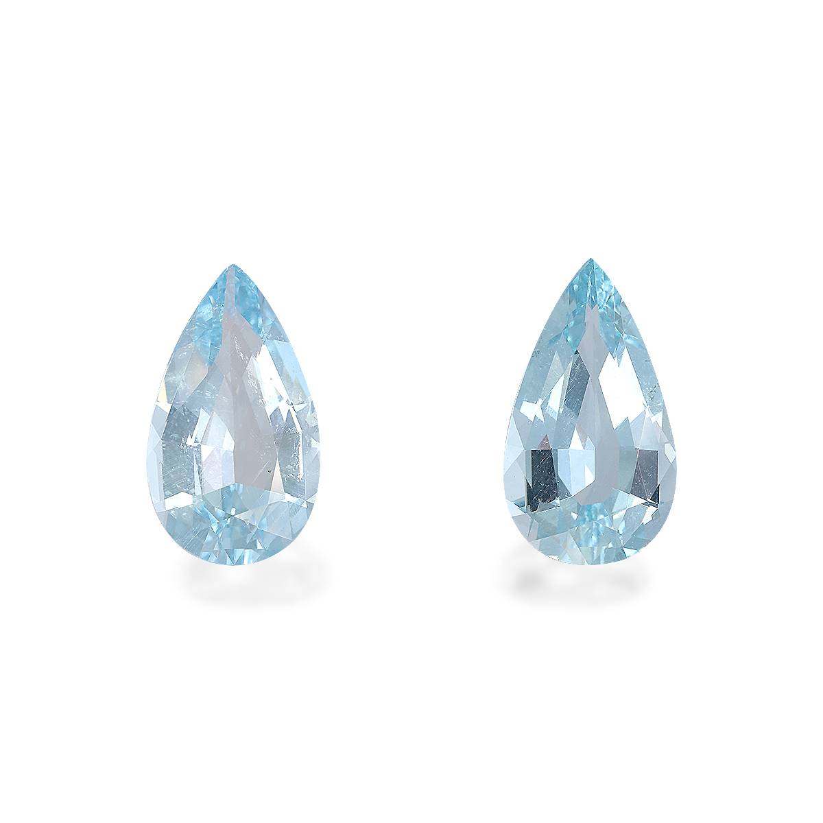 baby blue aquamarine, 16.89ct pear cut — main view