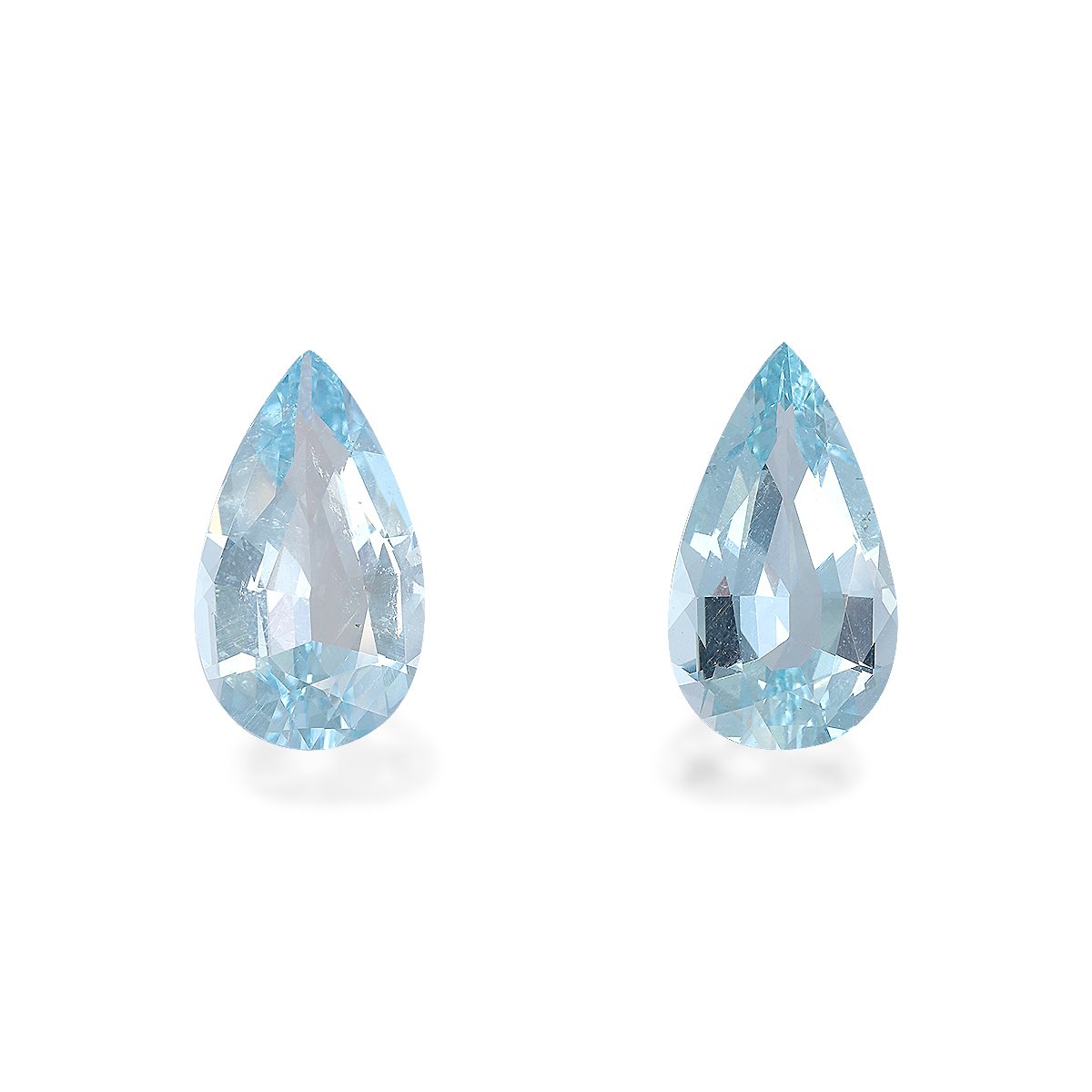 baby blue aquamarine, 16.89ct pear cut — main view