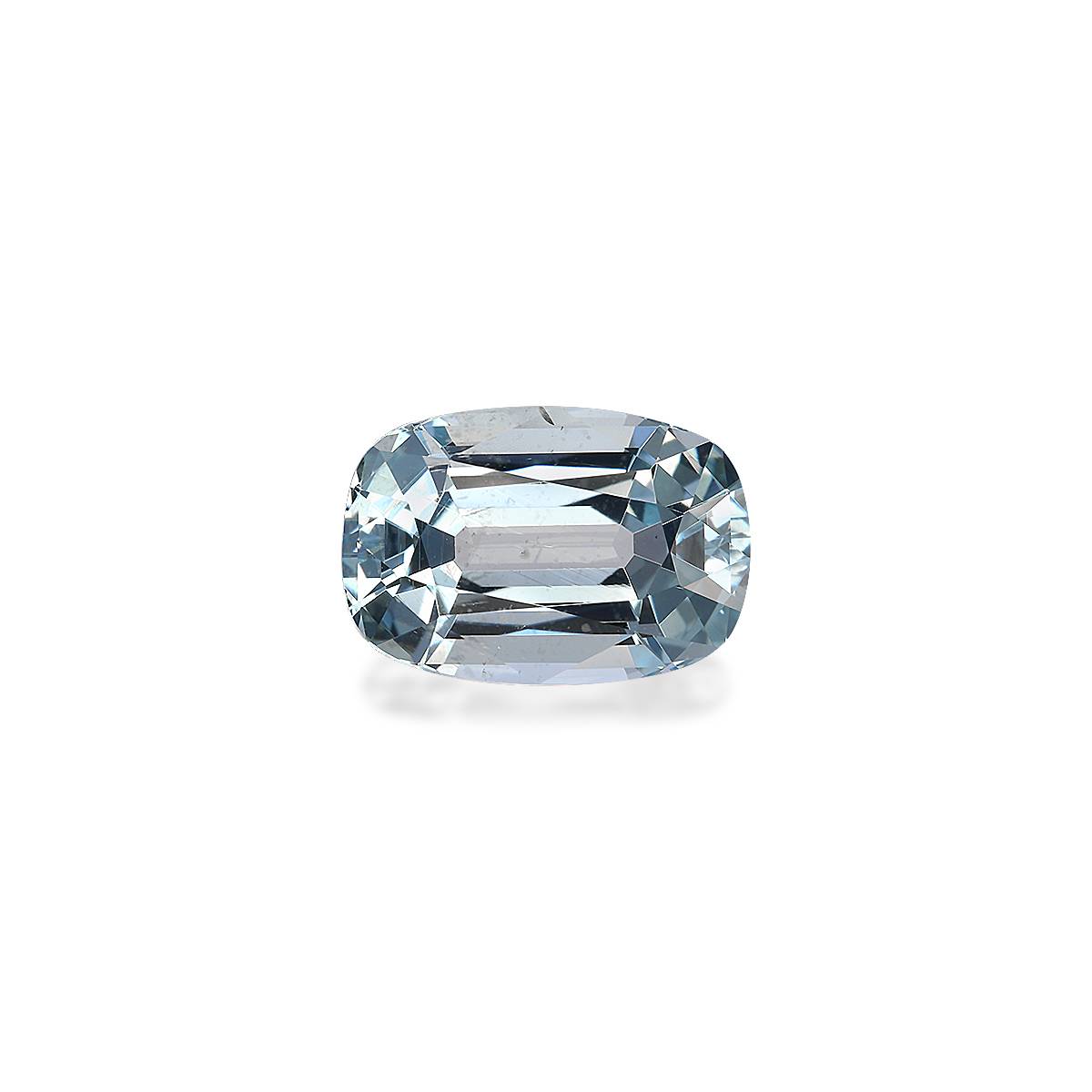 baby blue aquamarine, 4.69ct cushion cut — main view