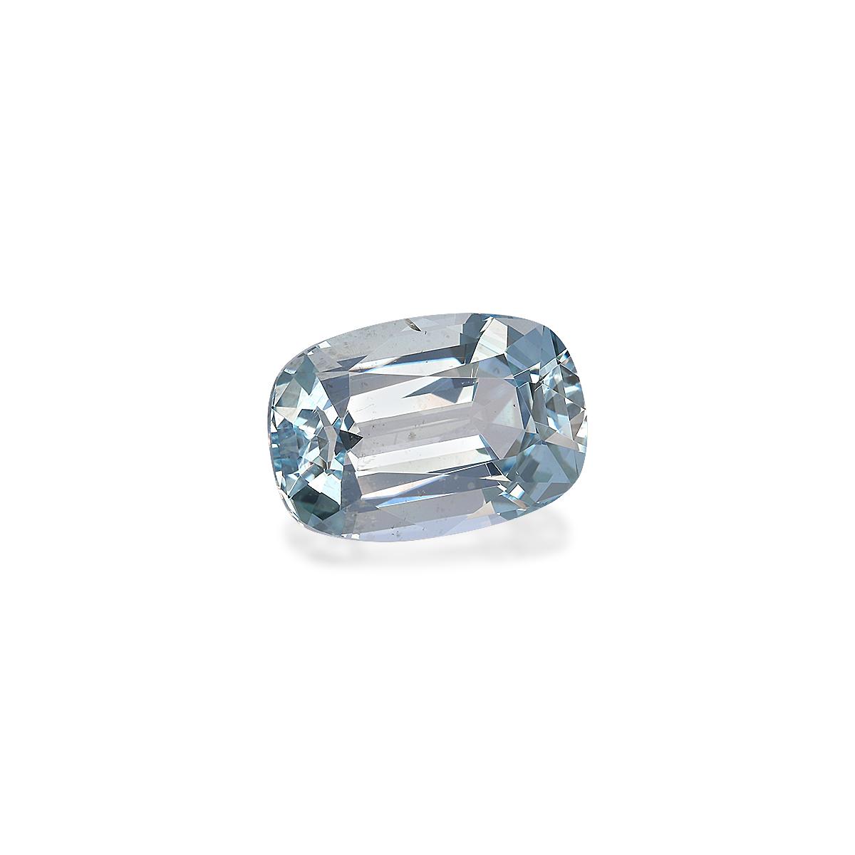 baby blue aquamarine, 4.69ct cushion cut — view 3