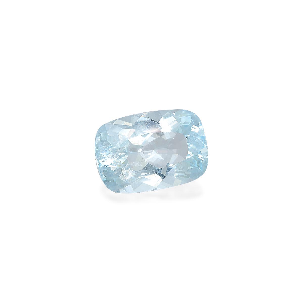 baby blue aquamarine, 14.7ct cushion cut — view 3