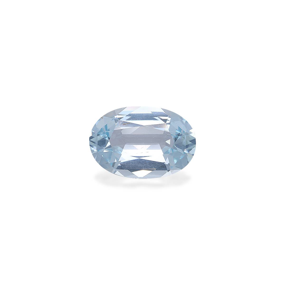baby blue aquamarine, 12.48ct oval cut — main view