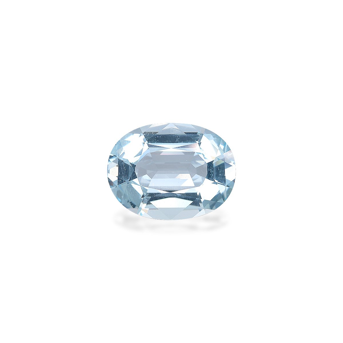 baby blue aquamarine, 15.86ct oval cut — main view