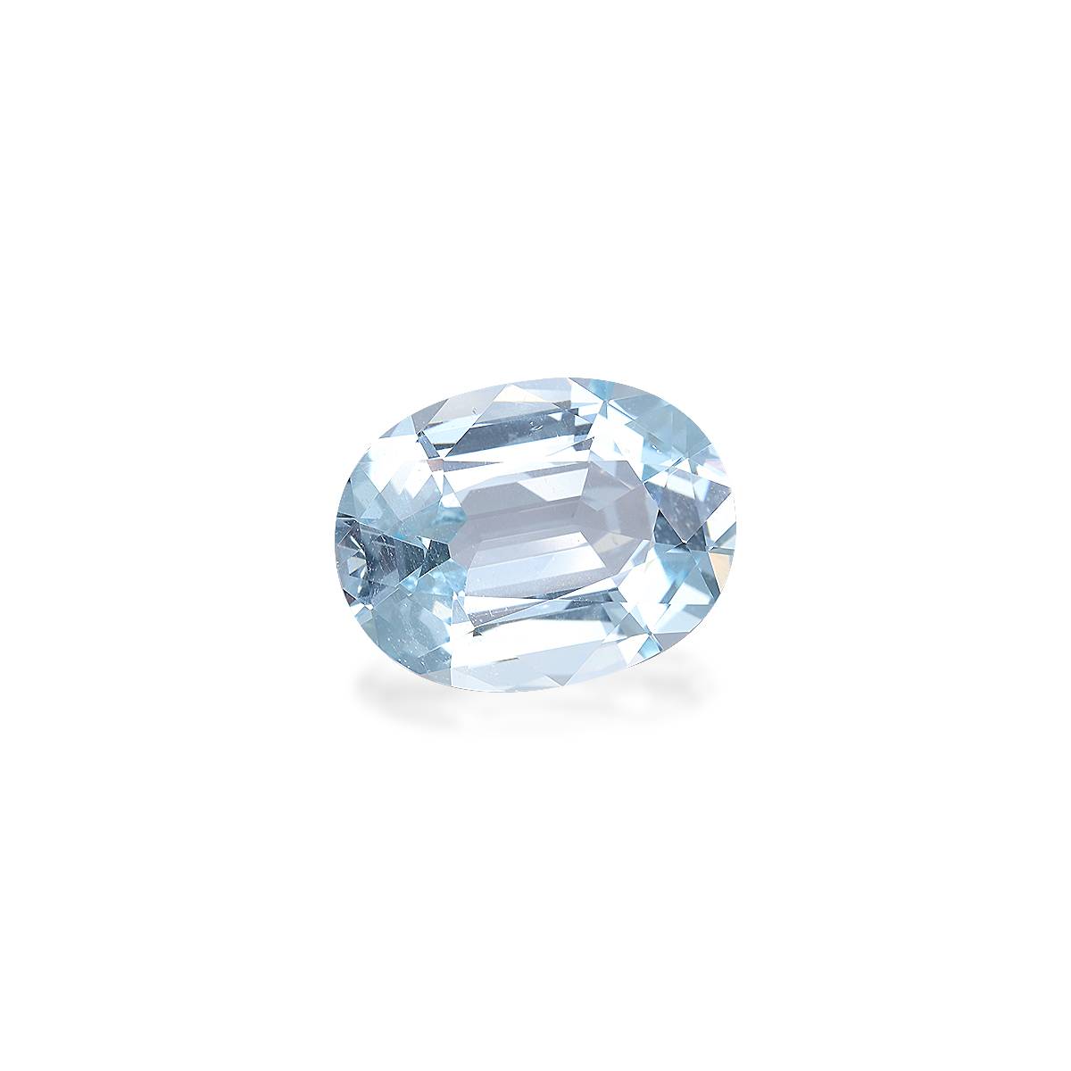 baby blue aquamarine, 15.86ct oval cut — view 3