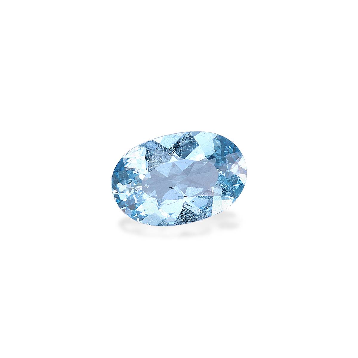 Santa Maria blue aquamarine, 2.54ct oval cut — view 3