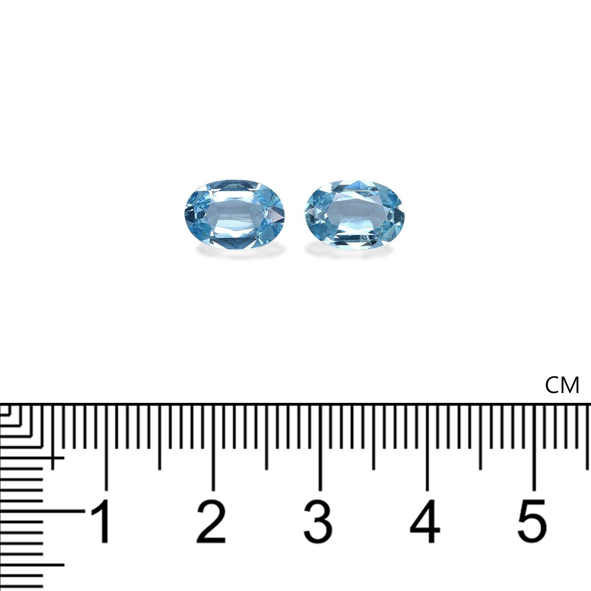 Santa Maria blue aquamarine, 2.71ct oval cut — view 4