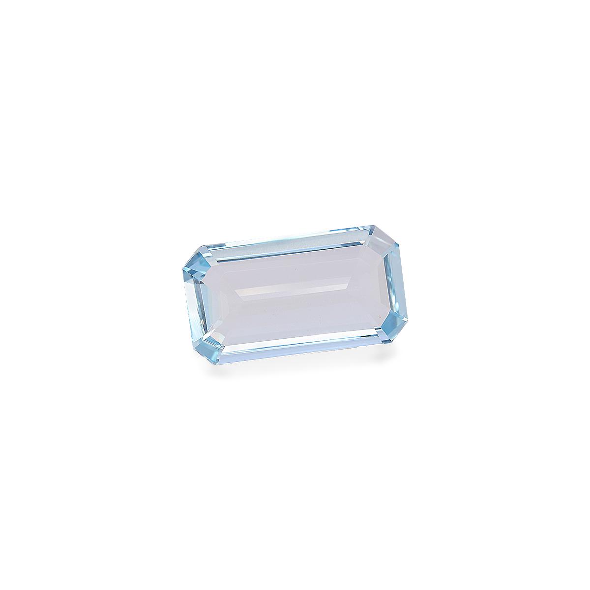 baby blue aquamarine, 6.17ct rectangular cut — view 3