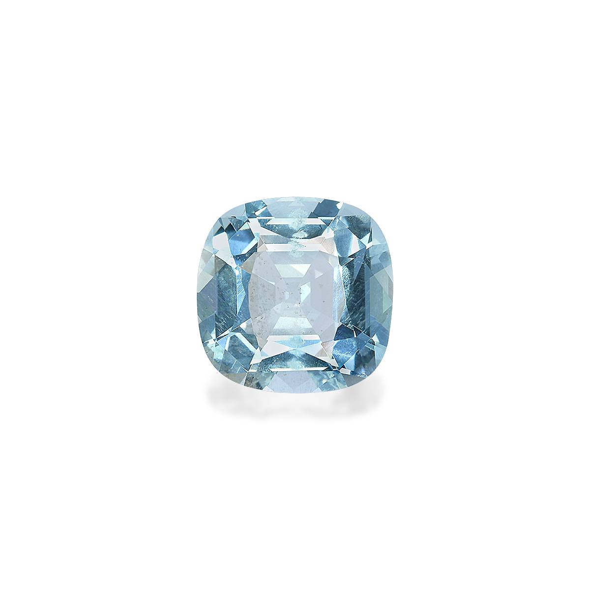 baby blue aquamarine, 4.54ct cushion cut — main view