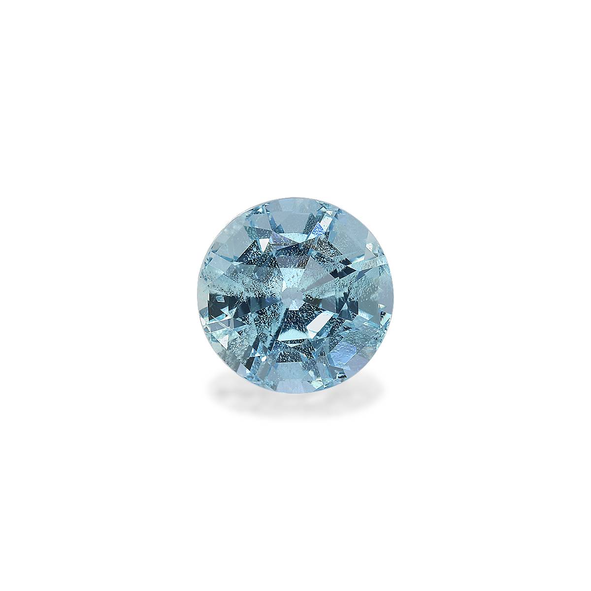 baby blue aquamarine, 4.15ct round cut — main view