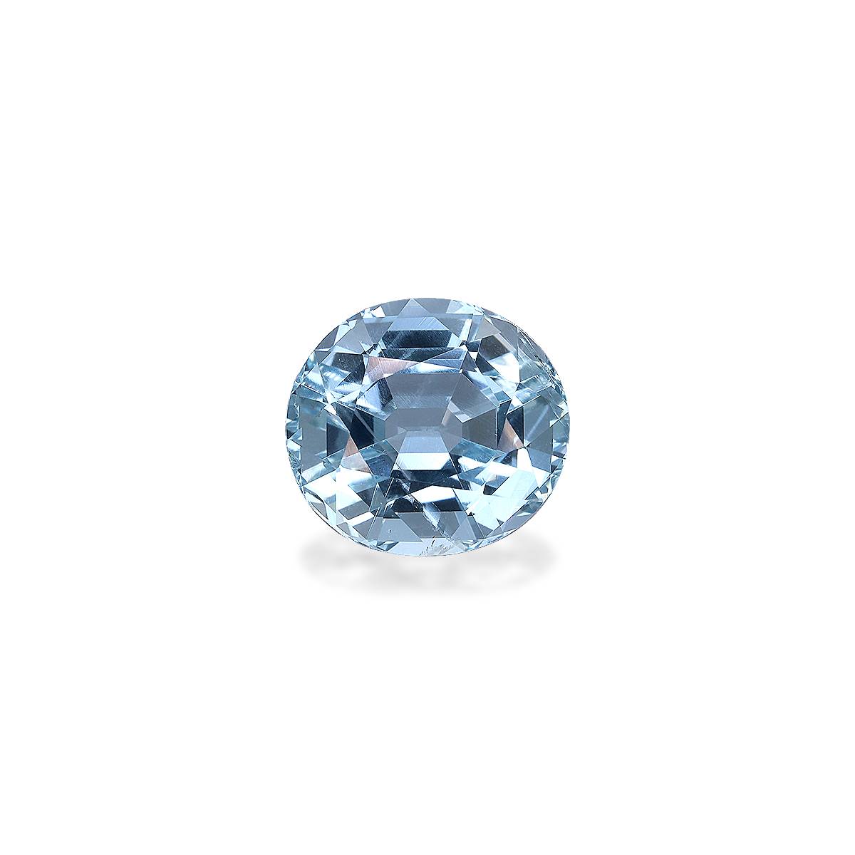 baby blue aquamarine, 4.6ct oval cut — main view
