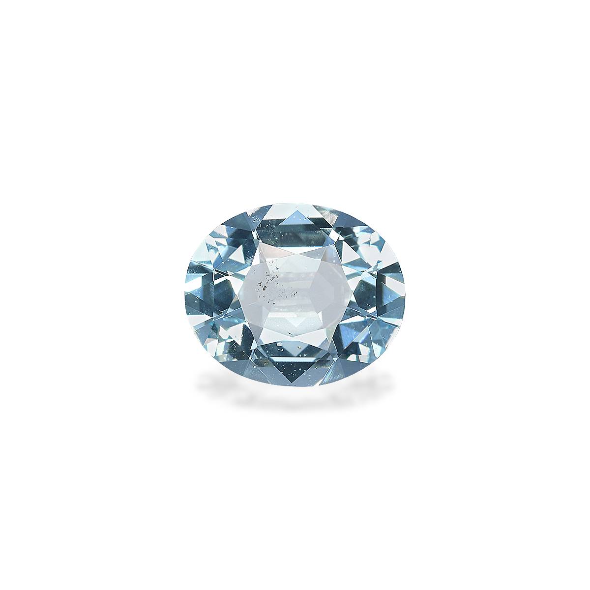 Baby Blue Aquamarine 3.7ct - 12x10mm