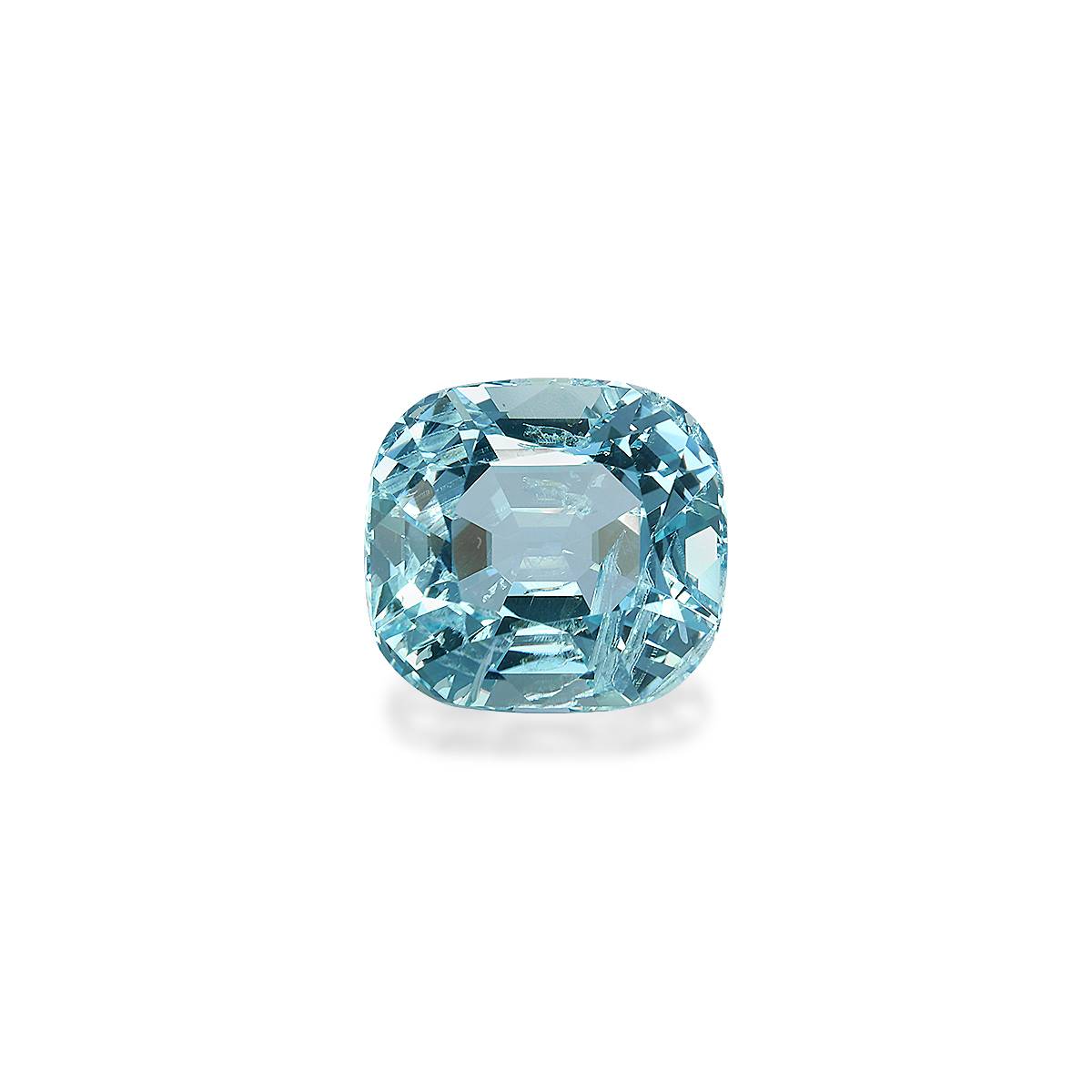 arctic blue aquamarine, 8.45ct cushion cut — main view