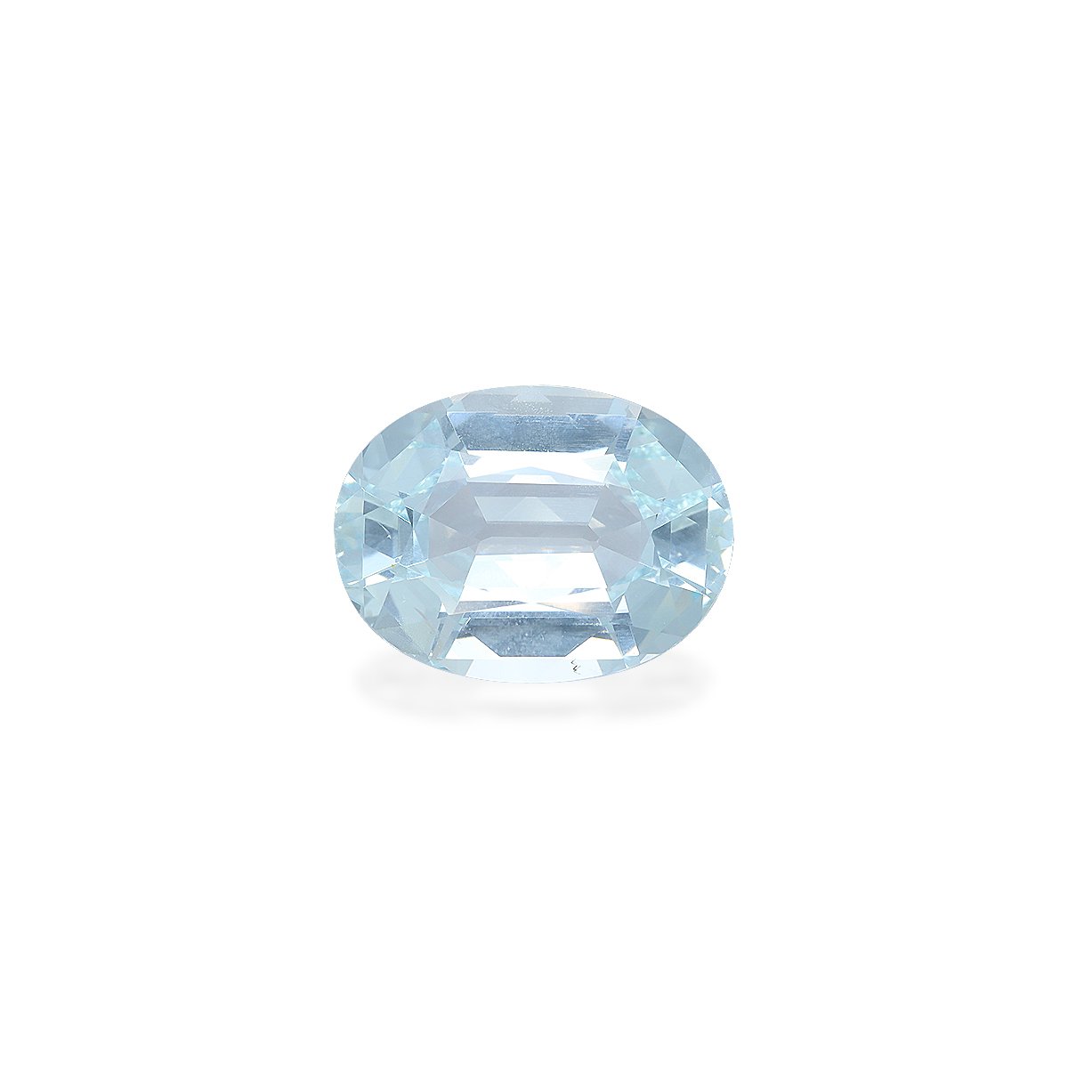 sky blue aquamarine, 11.27ct oval cut — main view