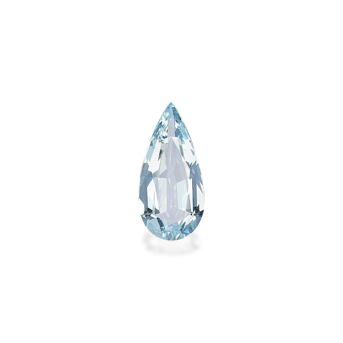baby blue aquamarine, 2.68ct pear cut — main view