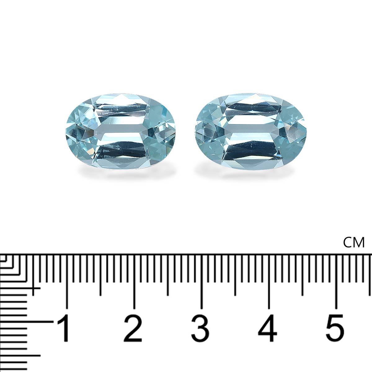 baby blue aquamarine, 13.56ct oval cut — view 4